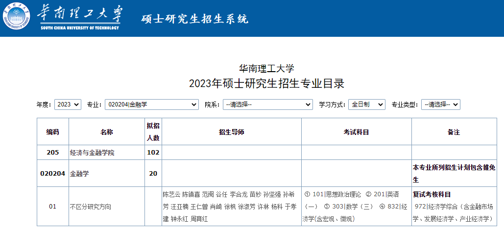 華南理工大學(xué)金融學(xué)復(fù)試大綱在哪里看？